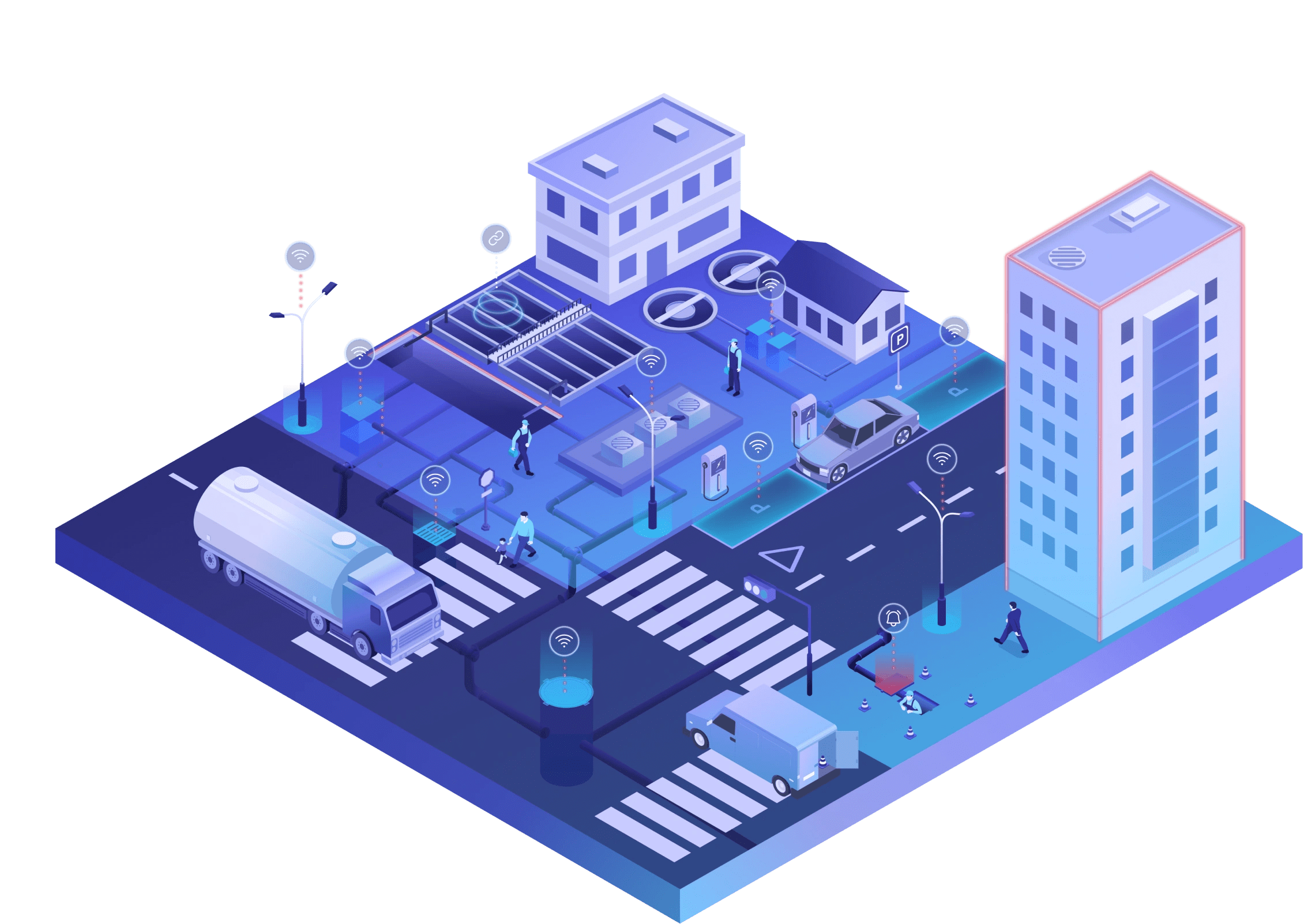 Smart Infrastructure Optimal Solutions And Technologies - High Quality Landscape Design - HD